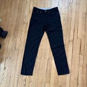 Outlier Slim Dungarees Waist 33 Black